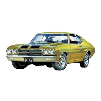 【中古】AMT 1/25 1970 シェビー シェベル SS プラスチックモデルキット AMT1143 成型色|ハッピーストア藤岡