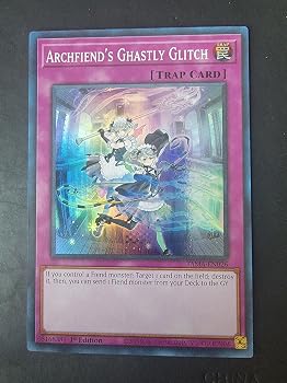 【中古】(非常に良い)Archfiend's Ghastly Glitch - TAMA-EN026 - タクティカルマスターズ - スーパーレア - 初版｜ハッピーストア藤岡