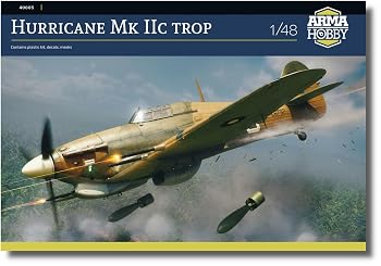 【中古】Arma Hobby アルマホビー 1/48 イギリス ホーカー ハリケーン Mk.2c Trop プラモデル ADL40005｜ハッピーストア藤岡 23,013円