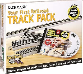 【中古】Bachmann Trains スナップフィット E-Z TRACK WORLD'S GREATEST HOBBY FIRST RAILROAD TRACK PACK - ニッケルシルバーレール グレーロードベッド｜ハッピーストア藤岡
