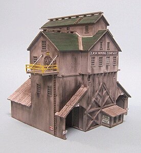 【中古】Blair Line - Cash Mine Works Ore House - キット - 7-1/2 x 8-1/2インチ - HO｜ハッピーストア藤岡