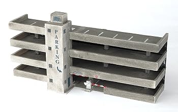 【中古】(非常に良い)BachmannシーンScapes Falseフロント樹脂建物 ? Four Story駐車場ガレージ ? Hoスケール｜ハッピーストア藤岡
