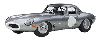 【中古】AUTOart 1/18 ジャガー ライトウェイト Eタイプ シルバー 完成品|ハッピーストア藤岡