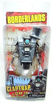 【中古】(非常に良い)Borderlands Gentleman Caller Claptrap Action Figure|ハッピーストア藤岡