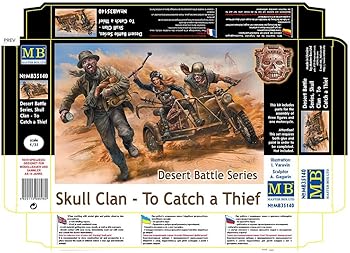 【中古】DESERT BATTLE SERIES, SKULL CLAN - TO CATCH A THIEF 1/35 MASTER BOX 35140｜ハッピーストア藤岡