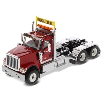 【中古】DIECAST MASTERS インターナショナル HX520 Tandem トラクター レッド｜ハッピーストア藤岡