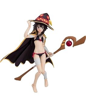 【中古】figma この素晴らしい世界に祝福を!紅伝説 めぐみん 水着ver. ノンスケール ABS&PVC製 塗装済み可動フィギュア|ハッピーストア藤岡