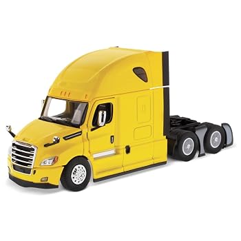 【中古】DIECAST MASTERS フレイトライナー New カスカディア イエロー 1/50 71031｜ハッピーストア藤岡