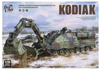【中古】BORDER ボーダーモデル 1/35 ドイツ軍/スイス軍 コディアック 装甲工兵車 (2in1キット) プラモデル BT011|ハッピーストア藤岡