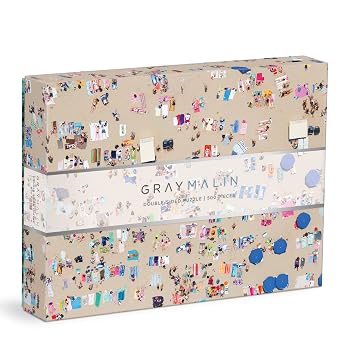 【中古】(非常に良い)Gray Malin the Beach Two-sided Puzzle: 500 Pieces|ハッピーストア藤岡