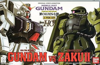 【中古】(非常に良い)HG 1/144 RX-79 ガンダム VS MS-06J ザクII (機動戦士ガンダム 第08MS小隊)｜ハッピーストア藤岡