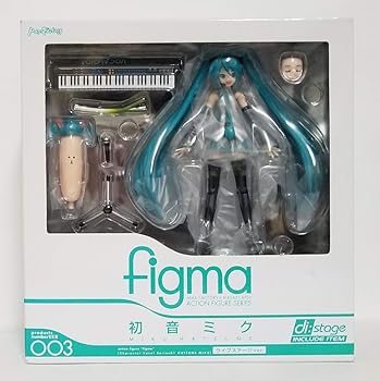 【中古】(非常に良い)figma 初音ミク ライブステージver. 約140mm (ノンスケール) ABS & PVC製 塗装済み 可動フィギュア|ハッピーストア藤岡