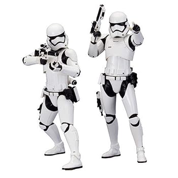 【中古】(非常に良い)First Order Stormtrooper (Star Wars: The Force Awakens) Kotobukiya ArtFX 2 Pack Statues｜ハッピーストア藤岡