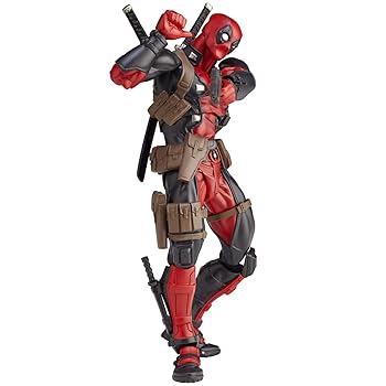 【中古】(非常に良い)figurecomplex AMAZING YAMAGUCHI DEADPOOL デッドプール 約160mm ABS&PVC製 塗装済みアクションフィギュア リボルテック｜ハッピーストア藤岡