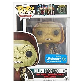 【中古】Funko - Figurine DC Heroes Suicide Squad - Killer Croc Hooded Exclu Pop 10cm - 0889698114387｜ハッピーストア藤岡