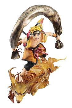 【中古】G.E.M.シリーズ remix NARUTO -ナルト- 疾風伝 うずまきナルト 風神 約180mm PVC製 塗装済み完成品フィギュア|ハッピーストア藤岡