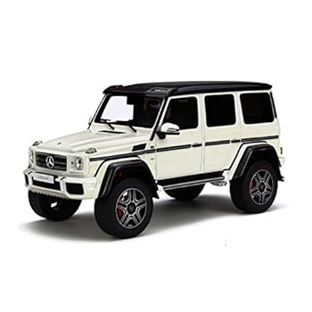 【中古】(非常に良い)GTスピリット 1/18 メルセデス・ベンツ G500 4x4 ホワイト|ハッピーストア藤岡
