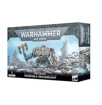 【中古】(非常に良い)Games Workshop スペースウルフ ヴェネラブル ドレッドノートウォーハンマー 40,000｜ハッピーストア藤岡