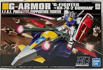 【中古】(非常に良い)HGUC No.050 1/144 Gアーマー (Gファイター + RX-78-2 ガンダム) (機動戦士ガンダム)｜ハッピーストア藤岡