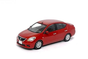 【中古】(非常に良い)J-Collection 1/43 Nissan Latio (バーニングレッド) 完成品|ハッピーストア藤岡
