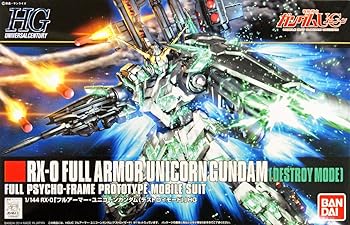 【中古】(非常に良い)HGUC 1/144 RX-0 フルアーマー・ユニコーンガンダム (デストロイモード) (機動戦士ガンダムUC)｜ハッピーストア藤岡