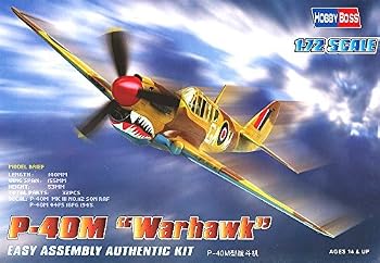 【中古】Hobby Boss P-40M Warhawk Airplane Model Building Kit [並行輸入品]｜ハッピーストア藤岡