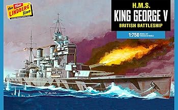 【中古】(非常に良い)HL447 1/750 WW.II イギリス海軍戦艦 キングジョージ5世 プラスチックモデルキット｜ハッピーストア藤岡 8,864円
