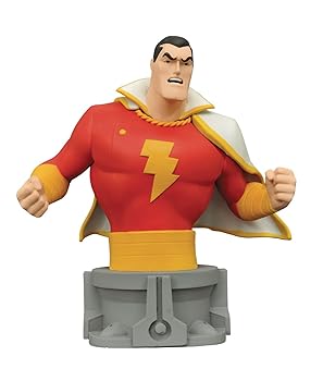 【中古】(非常に良い)Jla Animated Series Shazam Resin Bust|ハッピーストア藤岡