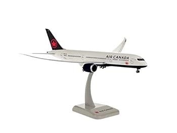 【中古】hogan wings 1/200 787-9 エアカナダ 飛行姿勢 ランディングギア/スタンド付属 ※プラスチック製、スナップフィット|ハッピーストア藤岡