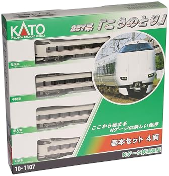 【中古】(非常に良い)KATO Nゲージ 287系 こうのとり 基本 4両セット 10-1107 鉄道模型 電車｜ハッピーストア藤岡