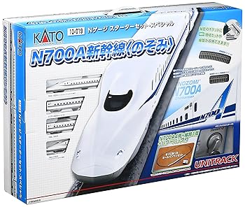 【中古】(非常に良い)KATO Nゲージ スターターセットスペシャル N700A新幹線 のぞみ 10-019 鉄道模型入門セット|ハッピーストア藤岡