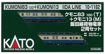 【中古】(非常に良い)KATO Nゲージ クモニ83100+クモニ13飯田線荷物電車 2両セット 10-1182 鉄道模型 電車|ハッピーストア藤岡