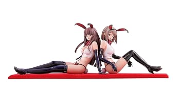 【中古】MON-SIEUR BOME COLLECTION No.21 ハニーバニーかれん＆りお (ノンスケールPVC塗装済み完成品）｜ハッピーストア藤岡