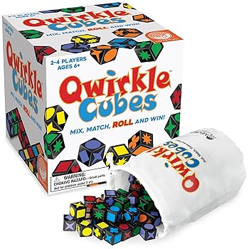 【中古】MindWare クワークルキューブ Qwirkle Cubes ボードゲーム 42034 正規品|ハッピーストア藤岡