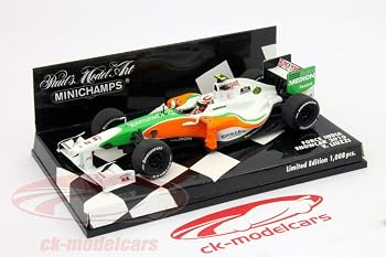 【中古】Minichamps DP 1/43 フォース インディア V.リウッツィ ショーカー 2010 完成品|ハッピーストア藤岡