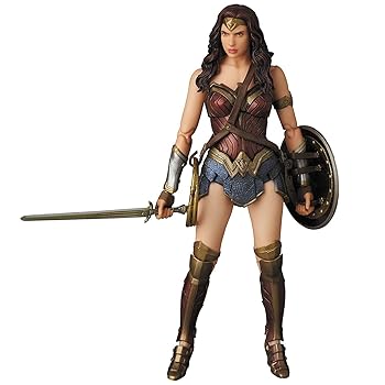 【中古】(非常に良い)MAFEX マフェックス WONDER WOMAN ワンダーウーマン 『バットマン vs スーパーマン』 ノンスケール ABS&ATBC-PVC塗装済みアクションフィギュア｜ハッピーストア藤岡