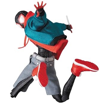 【中古】MAFEX マフェックス SPIDER-MAN (Miles Morales) (『SPIDER-MAN:INTO THE SPIDER-VERS』版) 塗装済み アクションフィギュア｜ハッピーストア藤岡