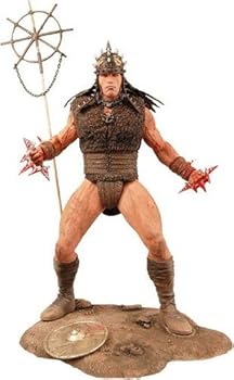 【中古】(非常に良い)Neca - Figurine Conan le barbare - Serie 2 Battle Helmet Conan 18cm - 0634482530047|ハッピーストア藤岡