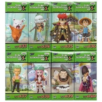【中古】ONE PIECE ワンピース ワールドコレクタブルフィギュア vol.5 全8種セット｜ハッピーストア藤岡