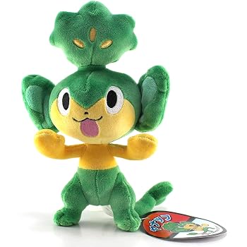 【中古】Pokemon Center Black & White Officiel Peluche - 6" Yanappu / Pansage (Japanese Import)｜ハッピーストア藤岡