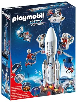 【中古】PLAYMOBIL (プレイモービル) Space Rocket with Launch Site Building Kit(並行輸入品) [並行輸入品]｜ハッピーストア藤岡 57,715円