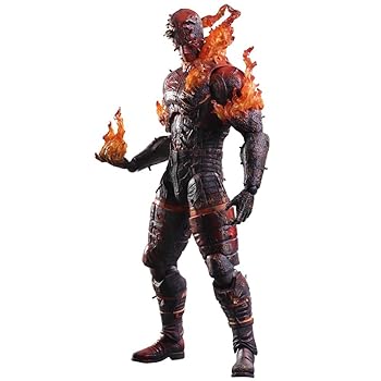 【中古】PLAY ARTS改 METAL GEAR SOLID V THE PHANTOM PAIN 燃える男 PVC製 塗装済み可動フィギュア|ハッピーストア藤岡