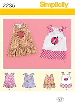 【中古】(非常に良い)Simplicity Babies Dresses-XXS-XS-S-M-L (並行輸入品)｜ハッピーストア藤岡