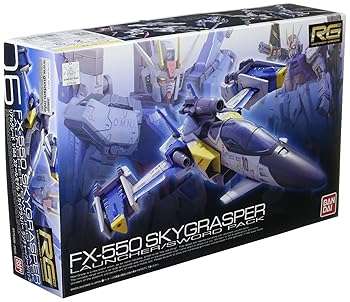 【中古】RG 1/144 FX550 スカイグラスパー ランチャー/ソードパック (機動戦士ガンダムSEED)｜ハッピーストア藤岡