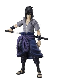 【中古】(非常に良い)S.H.フィギュアーツ NARUTO -ナルト- 疾風伝 うちはサスケ -全ての憎しみを背負う者- 約145mm PVC&ABS製 塗装済み可動フィギュア BAS63450|ハッピーストア藤岡
