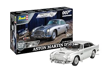 【中古】(非常に良い)Revell プラモデル (接着剤不要キット) 1/24 アストンマーティン DB5 "007 ゴールドフィンガー" ジェームス・ボンド 塗料/筆/ポスター付｜ハッピーストア藤岡