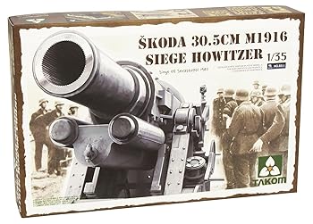 【中古】(非常に良い)TAKOM 1/35 シュコダ 30.5cm M1916 攻城用臼砲 セバストポリ1942｜ハッピーストア藤岡