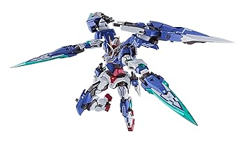 【中古】TAMASHII NATIONS METAL BUILD 機動戦士ガンダム ダブルオーガンダムセブンソード/G 約180mm ABS&PVC&ダイキャスト製 塗装済み可動フィギュア|ハッピーストア藤岡