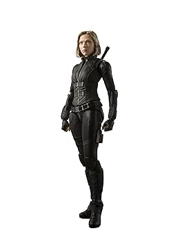 【中古】TAMASHII NATIONS S.H.フィギュアーツ アベンジャーズ ブラック・ウィドウ(アベンジャーズ/インフィニティ・ウォー) 約190mm PVC・ABS製 塗装済｜ハッピーストア藤岡