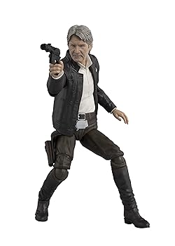 【中古】TAMASHII NATIONS S.H.フィギュアーツ スター・ウォーズ ハン・ソロ (STAR WARS:The Force Awakens) PVC&ABS製 塗装済み可動フィギュア|ハッピーストア藤岡